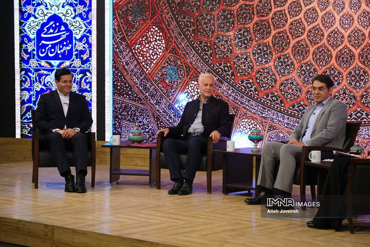 پشت صحنه برنامه تلویزیونی «اصفهان من»