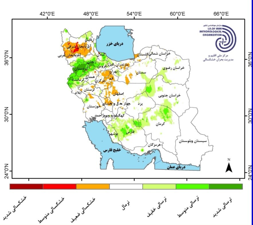 بارشها روند نزولی به خود گرفت + جدیدترین پیشبینی بارندگیها در کشور