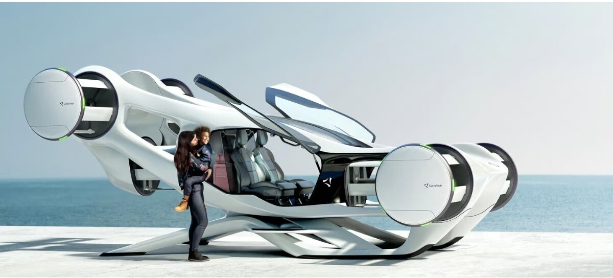 پرواز خودروهای پرنده در آینده نزدیک محقق میشود