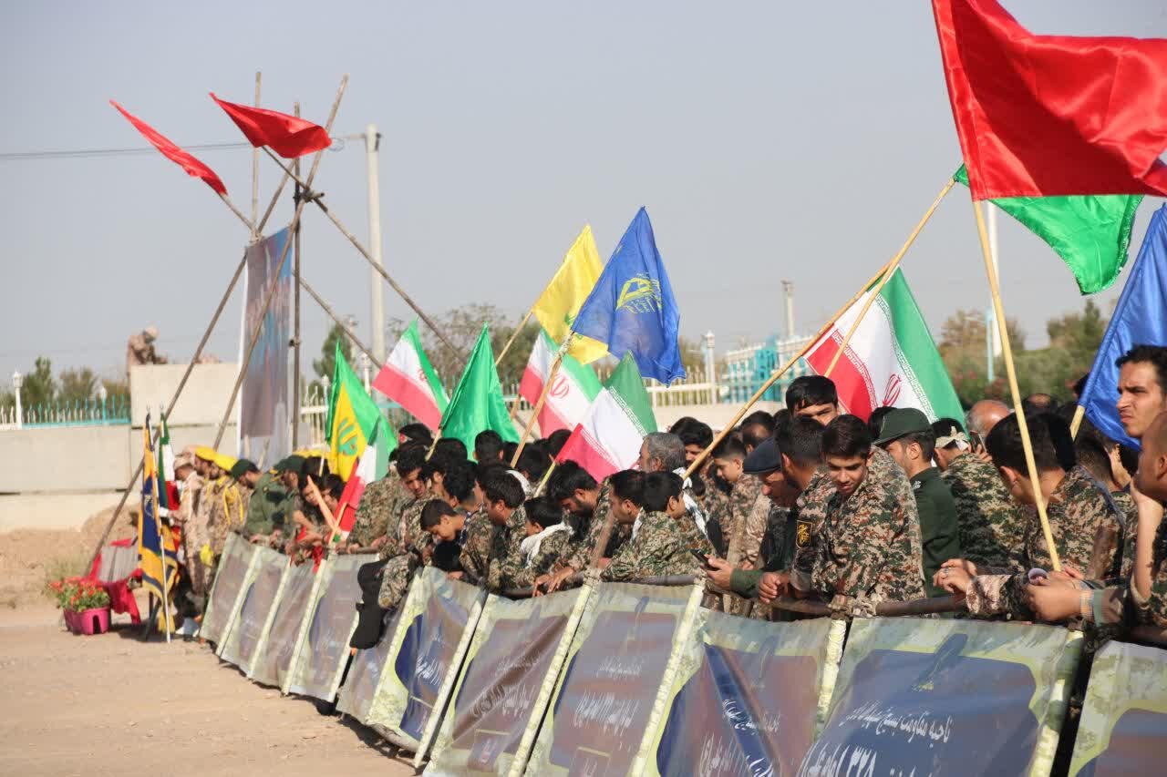 رزمایش «الی بیتالمقدس ۱۵» در یزد برگزار شد + تصاویر