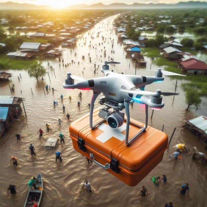 نقش پهپادها در عملیات نقشهبرداری و نجات بلایای طبیعی