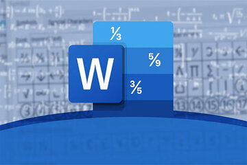 نوشتن اعداد کسری در ورد + آموزش word