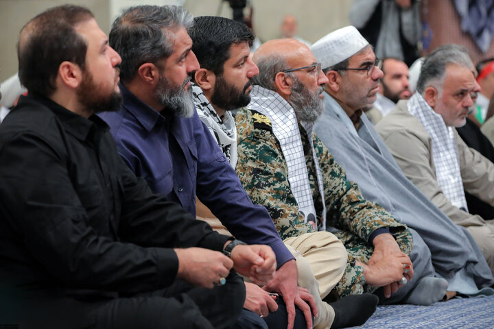 دیدار بسیجیان با رهبر معظم انقلاب