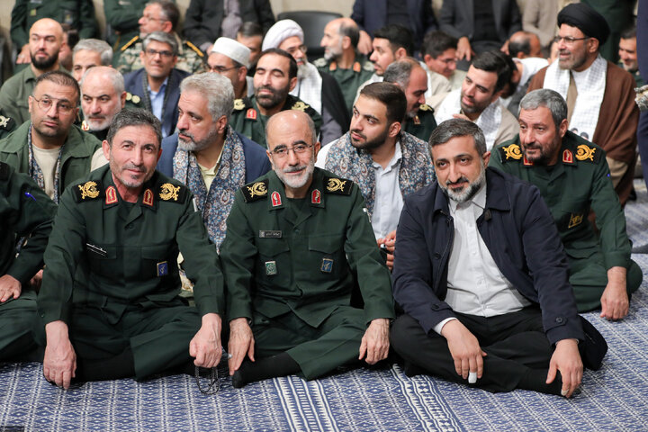 دیدار بسیجیان با رهبر معظم انقلاب