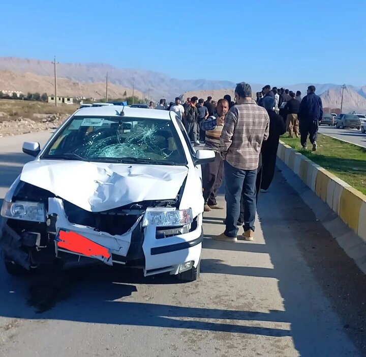 سانحه رانندگی در سرپل ذهاب منجر به مرگ عابر پیاده شد