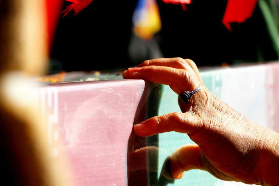 سنگ تمام مردم دورود در استقبال از لالههای فاطمی + تصاویر