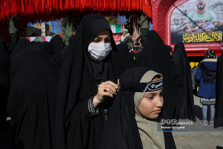 کاروان اهالی بهشت در داران، دامنه، بویین‌و‌میاندشت و چادگان