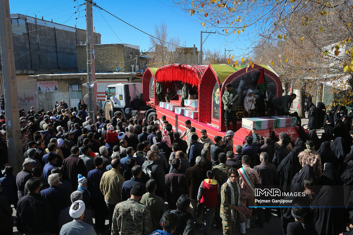 کاروان اهالی بهشت در داران، دامنه، بویین‌و‌میاندشت و چادگان