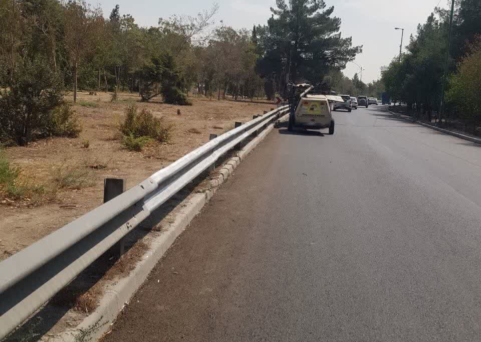 افزایش ایمنی تردد در بزرگراههای منطقه ۱۰ اصفهان