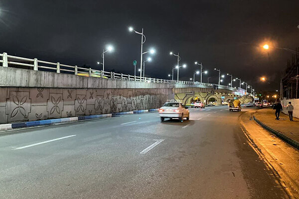 فاز نخست پروژه ساماندهی تقاطع غیرهمسطح جام‌جم بازگشایی شد