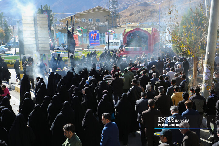 کاروان اهالی بهشت در شهرهای دهاقان، شهرضا، گلشن و بهارستان