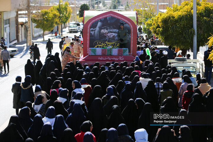 کاروان اهالی بهشت در شهرهای دهاقان، شهرضا، گلشن و بهارستان