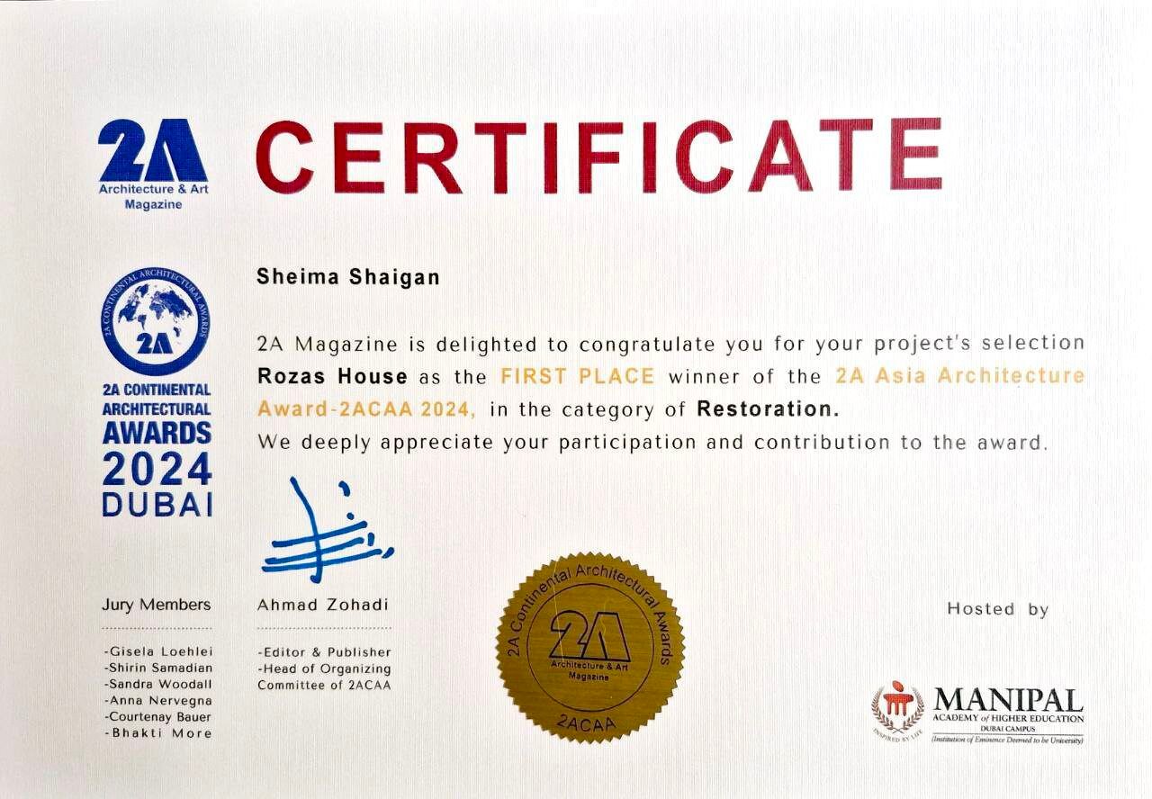 بانوی معمار ایرانی برنده «جایزه معماری قارهای» شد