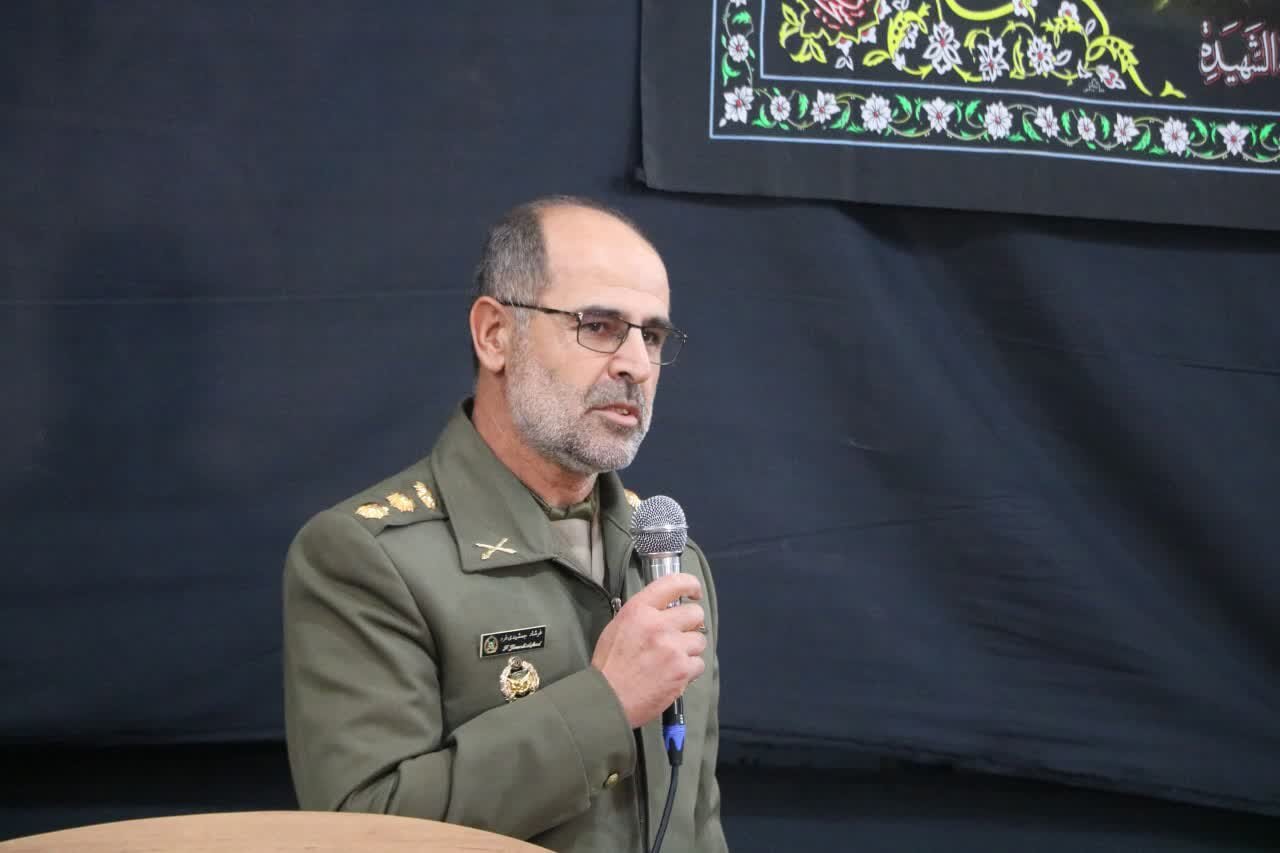 برگزاری مراسم گرامیداشت شهید آیتالله مدرس در گروه ۴۴ توپخانه نزاجا