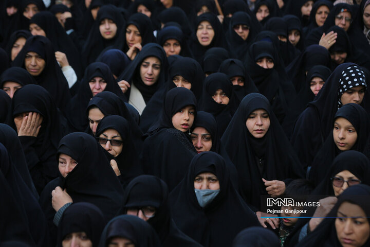 کاروان اهالی بهشت در خمینی‌شهر و درچه