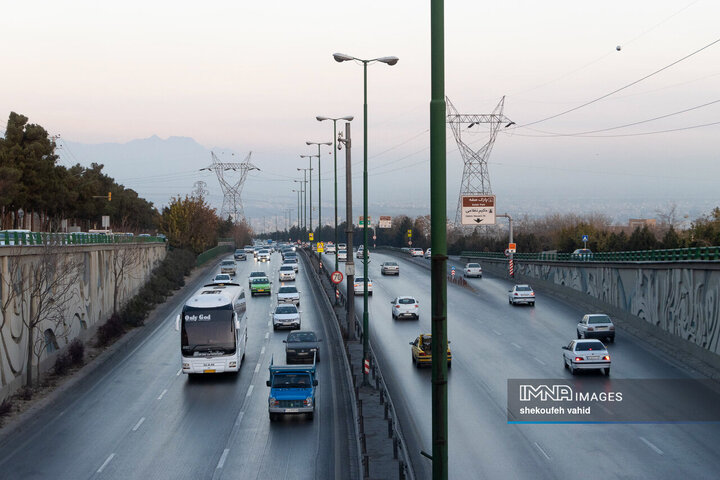 اصفهان زیر چتر آلودگی