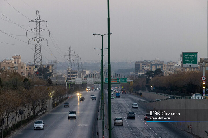 اصفهان زیر چتر آلودگی