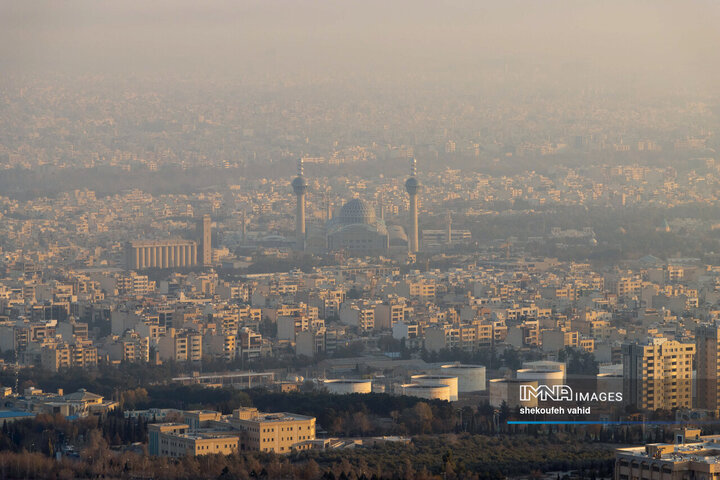 اصفهان زیر چتر آلودگی