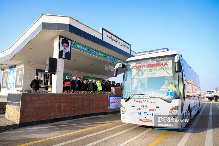 مراسم افتتاحیه و رزمایش طرح زمستانی در همدان
