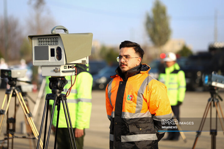 مراسم افتتاحیه و رزمایش طرح زمستانی در همدان