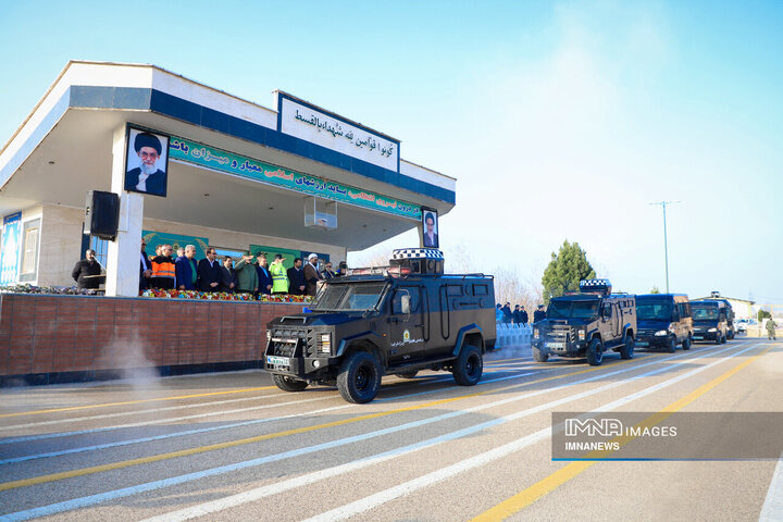 مراسم افتتاحیه و رزمایش طرح زمستانی در همدان