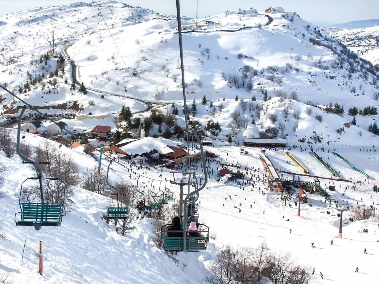 بلندیهای جولان را از این زاویه ببینید + عکس