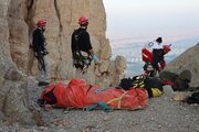 سقوط جوان ۲۵ ساله از ارتفاعی در آبشار شیرآباد