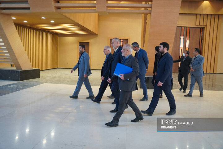 بازدید معاون دیپلماسی اقتصادی وزارت امور خارجه از مرکز همایش‌های بین‌المللی اصفهان