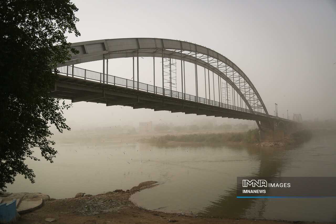نبرد نفسگیر خوزستان با گردوغبار