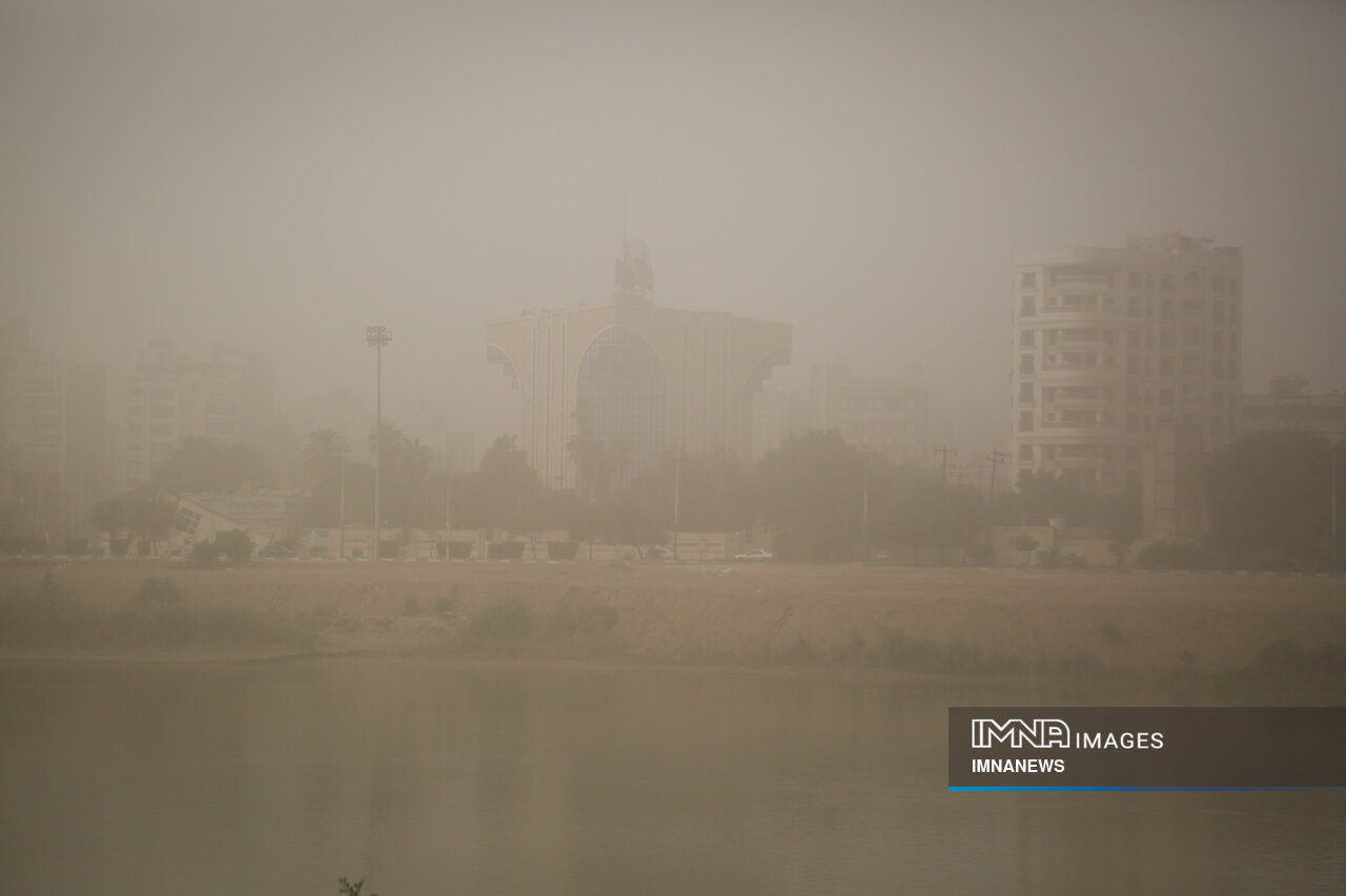 نبرد نفسگیر خوزستان با گردوغبار