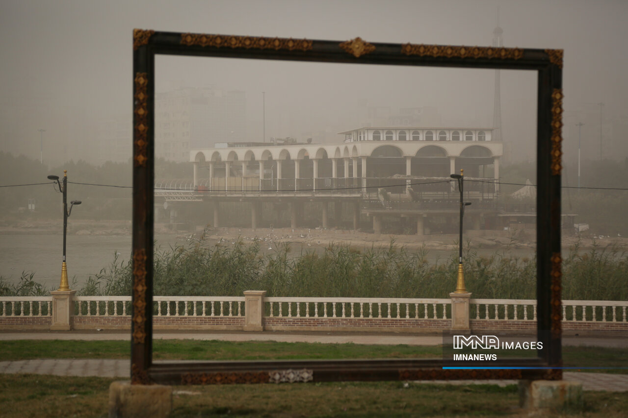 نبرد نفسگیر خوزستان با گردوغبار