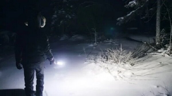 چراغ قوه برای سفر زمستانی