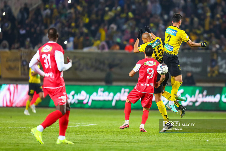 تصویری از بازی پرسپولیس سپاهان