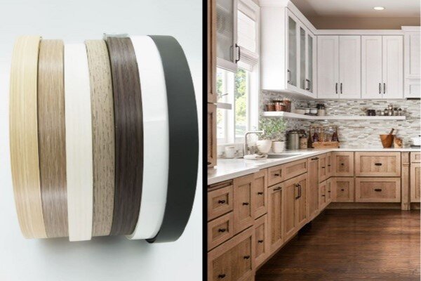 تاثیر نوار پی وی سی در زیبایی کابینت تاثیر نوار پی وی سی در زیبایی کابینت