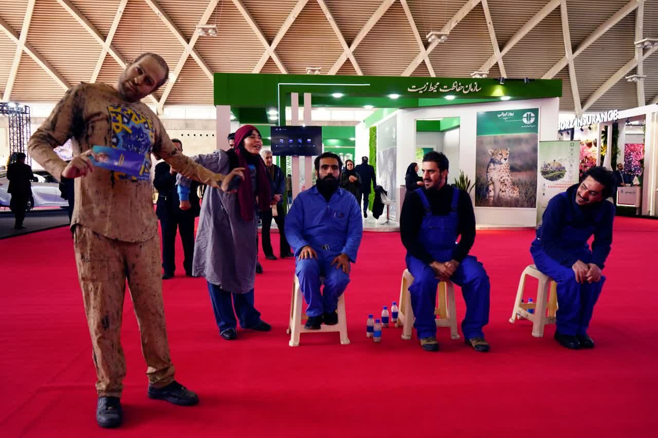 حضور پررنگ دبیرخانه فرهنگی زایندهرود در نمایشگاه بینالمللی محیطزیست