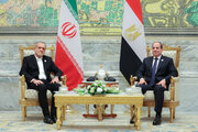 Iran, Egypt Presidents Discuss Strengthening Bilateral Relations at D-8 Summit