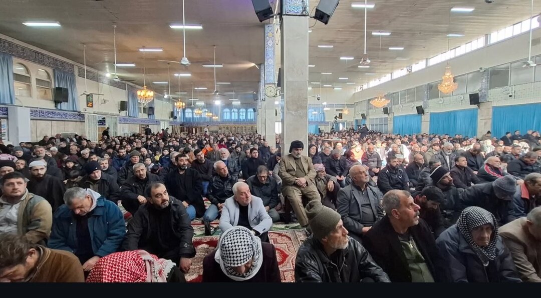 حضور پرشور مردم در حرم حضرت زینب (س) +تصاویر