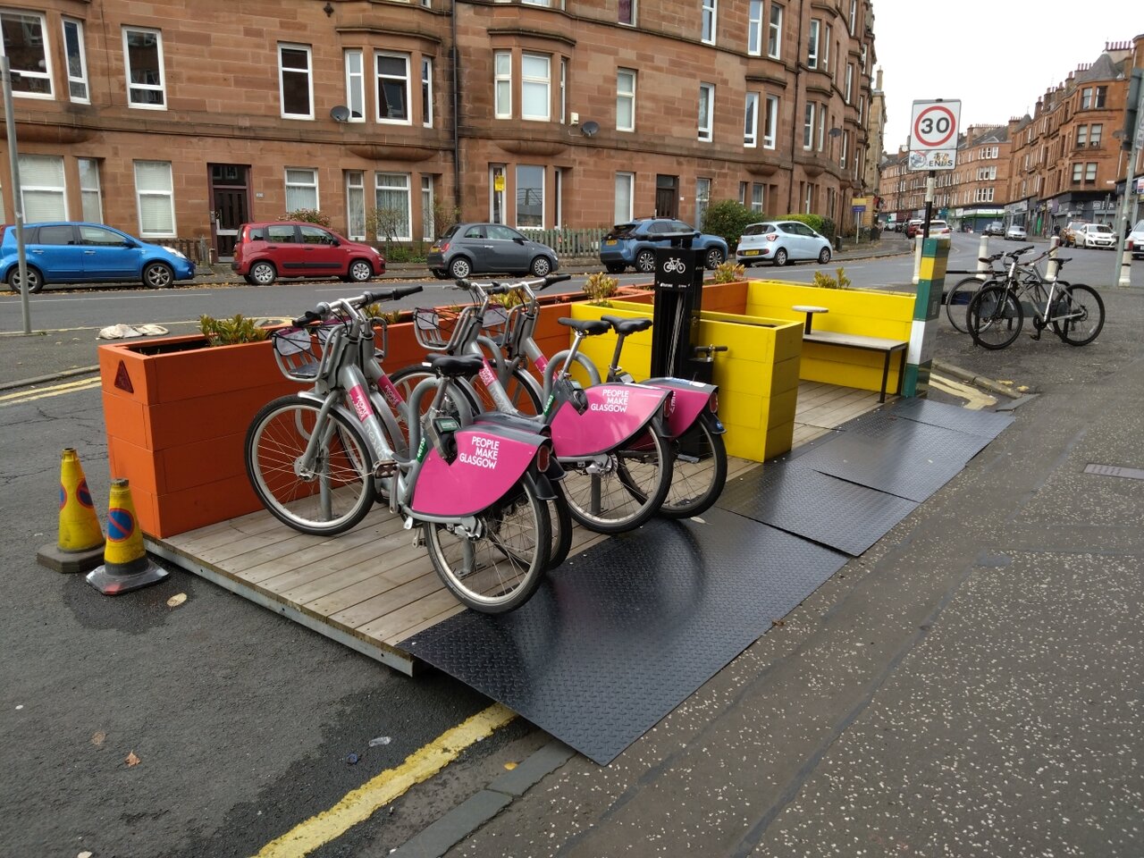 ایستگاه پاپآپ؛ راهکار شهر انگلیسی برای تردد سبز