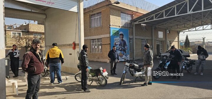 مراجعه ۷۰۲۶ دستگاه موتورسیکلت به مراکز معاینه فنی شهر تهران