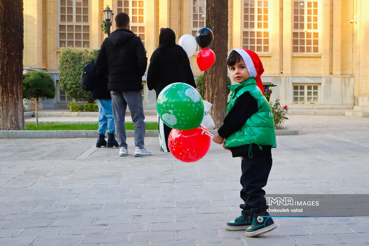 حال و هوای محله جلفای اصفهان در آستانه سال نوی میلادی