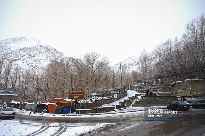 طبیعت زمستانی گنجنامه