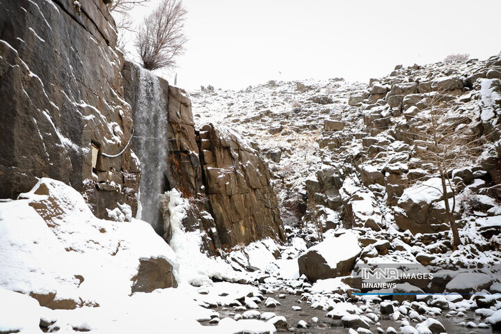 طبیعت زمستانی گنجنامه