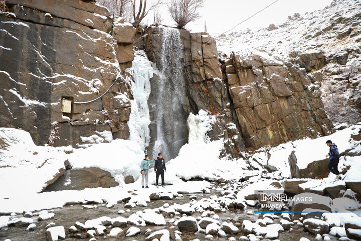 طبیعت زمستانی گنجنامه