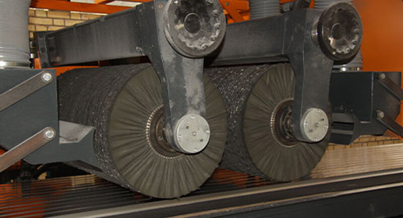 دستگاه براش پروفیل آلومینیوم