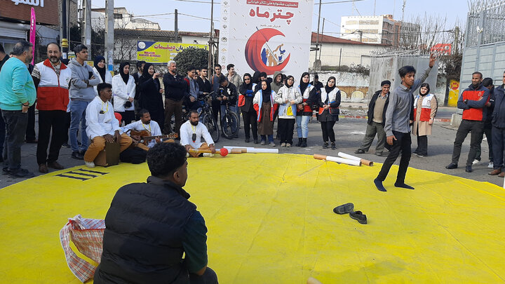 برگزاری جشنواره ملی تئاتر خیابانی چتر ماه در شهرهای مازندران