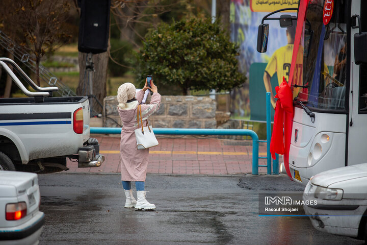 آیین ورود ۳۷ دستگاه اتوبوس جدید شهری به ناوگان حمل‌ونقل عمومی اصفهان