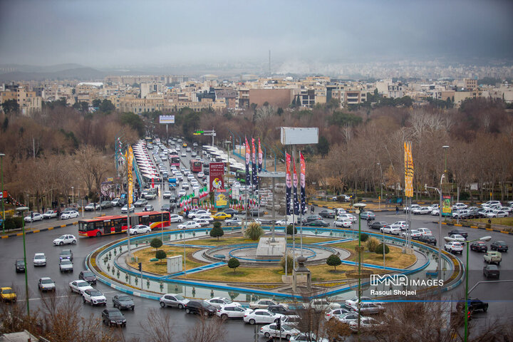 آیین ورود ۳۷ دستگاه اتوبوس جدید شهری به ناوگان حمل‌ونقل عمومی اصفهان