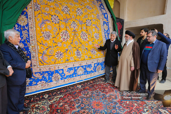 آیین افتتاح دفتر ستاد بازسازی عتبات عالیات استان اصفهان