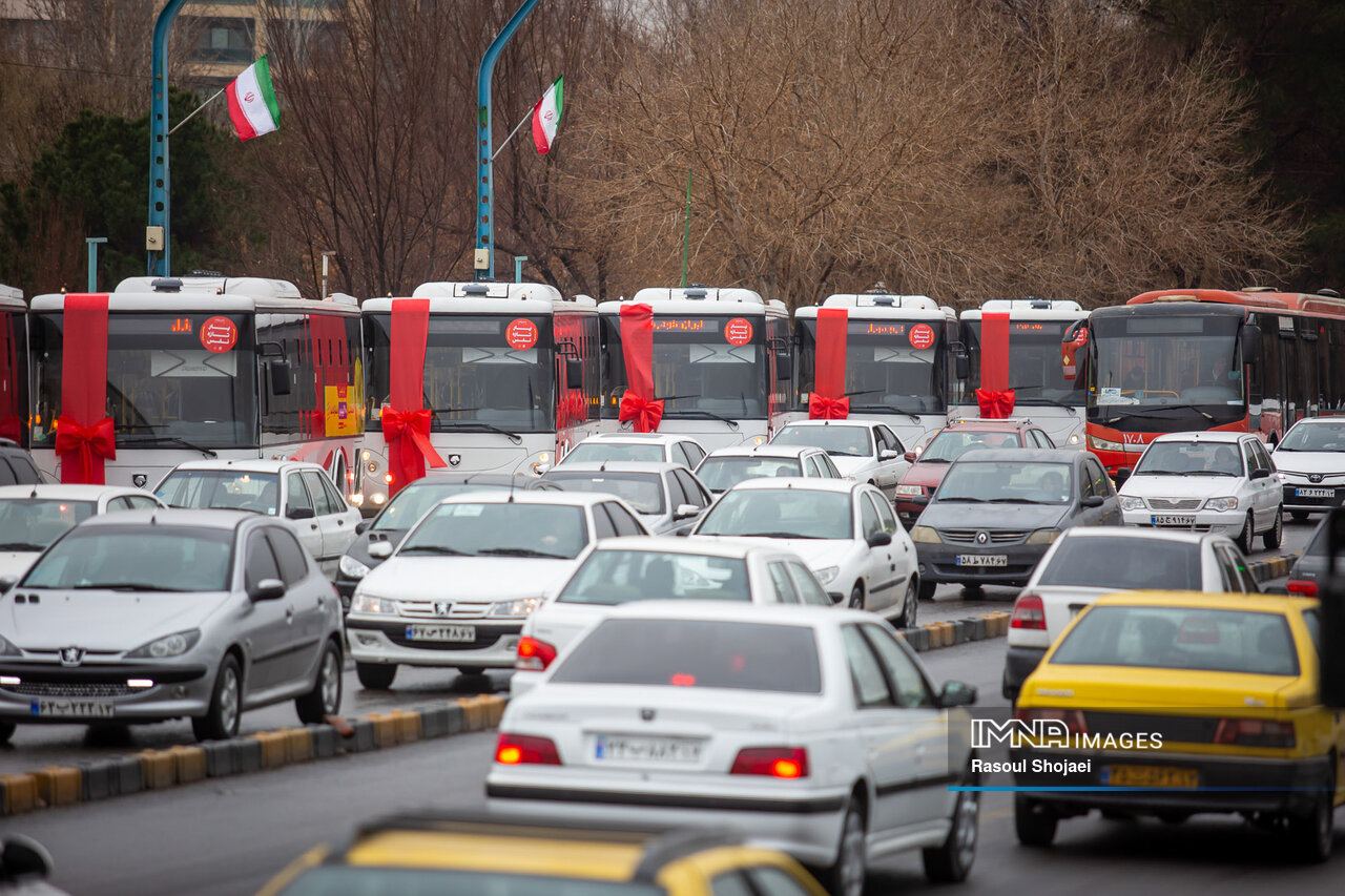 فناوری در خدمت حملونقل اصفهان؛ از ۹۰۰ دوربین هوشمند تا اتوبوسهای متصل به سامانه آنلاین
