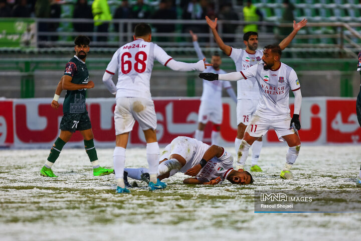 لیگ برتر فوتبال ذوب آهن - نساجی